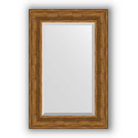 Mirror with fatset in the baguette frame - Blood Bronze 99 mm, 59 x 89 cm, EvoForm
