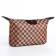 Lightning cosmetic bag, brown color