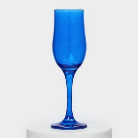 Set of glasses for champagne "Rainbow", 200 ml, 6 pcs-1