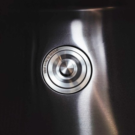 Kitchen sink Gerda GS 6045 G, 600x450 h = 200 mm, color graphite-5