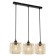 Suspended lamp 3x40W E27, size 61x18x176 cm