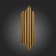 Sconces st. SL1629.301.02. Cesena. 2x40 watts, E14, 17x50 cm, brass color
