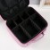 Casket to the leatherette for cosmetics "Summary. Shine" mix 26x24x9 cm