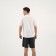 Male T -shirt, basic, size m (48), white color