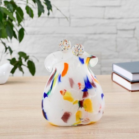 Vase "Wallet" multi -colored, (into glassbreed) 16cm-1