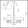 Loraine chandelier, e27 6x60W, chrome color, gold