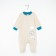 Duplestroums for zipper, milk/Leo, height 68 cm