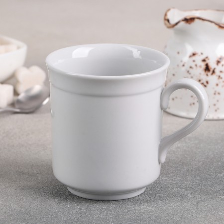 Porcelain mug "cylindrical", 250 ml, d = 8.2 cm