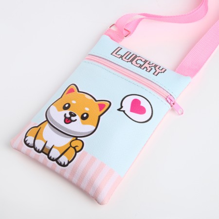 Подарочный набор для девочки Lucky, сумка, карандаши, раскраска-4