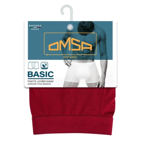 Men's panties Omsa 3234, size 44, color Bordo-2