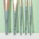A set of makeup brushes "Malachite", 5 pcs