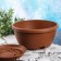 A pot with a pallet of 4.5 l, d = 26, h = 14 "Marcel", chocolate color