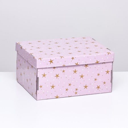 Folding box "Stars", 31.2 x 25.6 x 16.1 cm-2