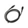 Type -C cable - Lightning, 3 A, 66 W, fast charging, fabric braid, 1 meter, black