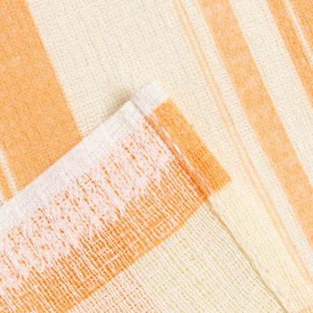 Towel 35x60 cm (FAS 10pcs) strip, peach, waffle, 120 g/m, HL100%-3