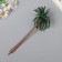 Decor for creating miniatures (trees) "Hawaiian palm" set 2 pcs 17 cm