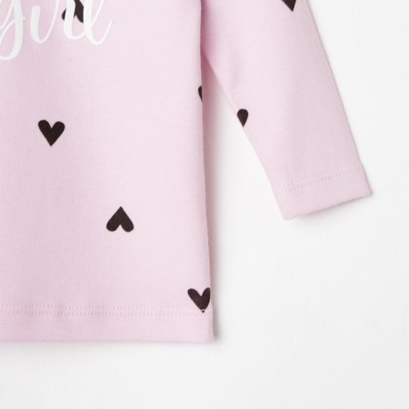 Set: jumper, pants crumb I "Cute", pink, height 80-86 cm-2