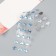 Sticker of rhinestones plastic "Crown" 6.9x31.2 cm