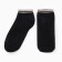 Male socks shortened, black color, rr 27