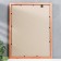 Photo frame pine С20 red 30x40 cm (plastic screen)