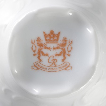 Coffee cup "Rococo geese", 170 ml, porcelain-4