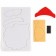 Set of Creativity "Santa Claus", Christmas tree decoration from felt
