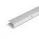 Penfois handle Cappio RT002CP, l = 500 mm, m/o 288 mm, matte chromium color