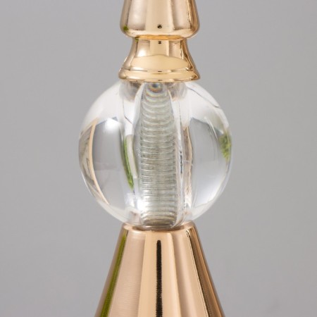 Board lamp "Marfa" E27 40W white-gold 22x22x40 cm Risalux-3