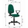 A chair for the operator Brabix Prestige Ergo MG-311, adjustable back, fabric, green