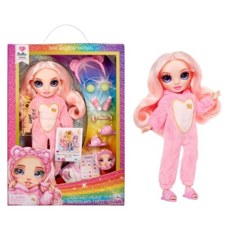 Bella Parker doll, Junior Pj Party, with accessories, pink