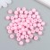 Plastic beads "Direct pink" glossy set 25 grams d = 0.8 cm