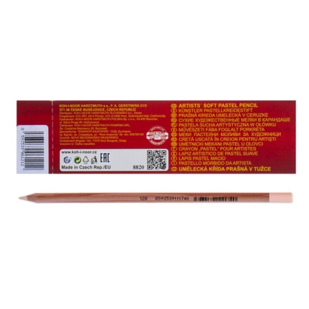 Pastel Sukhai in a pencil Koh-I-Noor Gioconda 8820/28 Soft Pastel, light orange-2