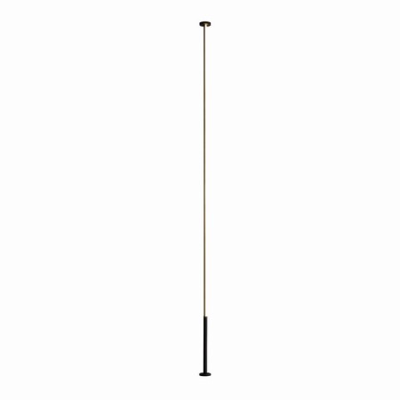 Floor-flower lamp Mantra Vertical, LED, 2400LM, 3000K, 2650 mm, black color