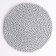 Napkin, d = 25 cm, polyester fiber, gray