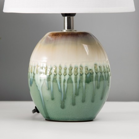 Board lamp with lampshade Risalux "Evita", E14, 40 W, 20 × 15 × 30 cm-3