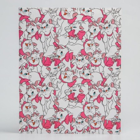 A notebook of 48 sheets in a cage, cardboard cover "Cats Aristocrats. Marie "-3