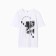 T-shirt male, white color, rr 56