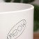 Flower pot "Myun" 9.5 l, white