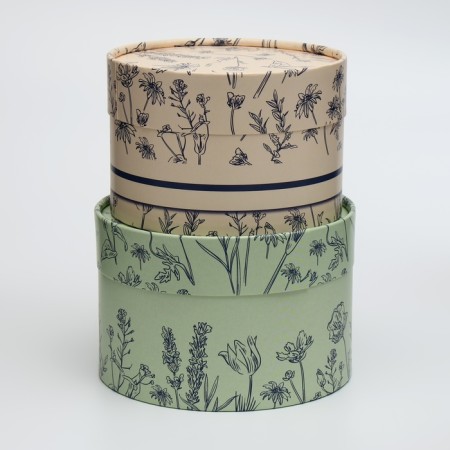 A set of boxes 2B1 round "for you" 14*14*9.5cm/12.5*12.5*8.5cm-1