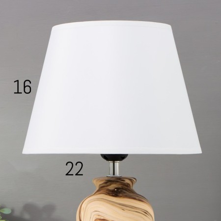 Highway lamp 16382/1 E27 40W beige-white 23x23x39 cm Risalux-6