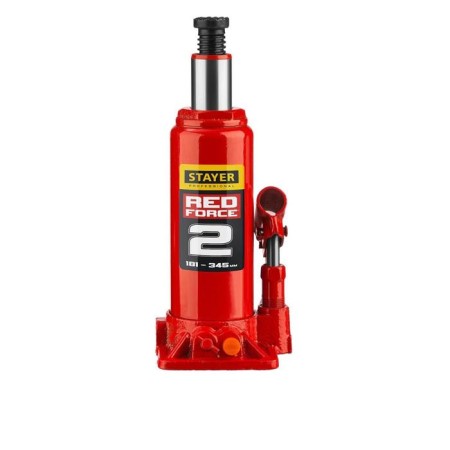 The jack of the hydraulic hydraulic STAYER Red Force 43160-2_z01, 181-345 mm, 2 tons-2