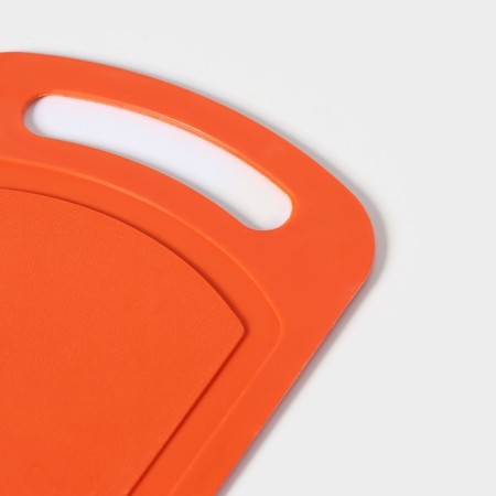 Board cutting plastic shade "arc", rectangular, 25 × 15 cm, color mix-2