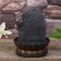The desktop fountain from the network, backlight "Buddha" gray marble 30x20.5x20.5 cm
