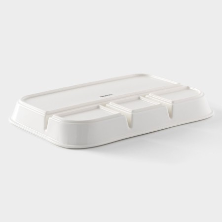 Menzhitsa Porcelain 4 Magistro cells "Blanche", 31 × 21 × 3.5 cm, white color-2