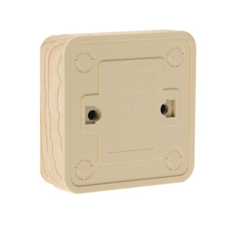 UNIVERSAL Olympus switch, 10 A, 1 key, external, backlight, pine color-1