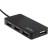USB bifolder (Hub) Perfeo PF-VI-H023 Black, 4 ports, USB 2.0, black
