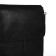 Male bag on lightning, terra dever, long belt, black color