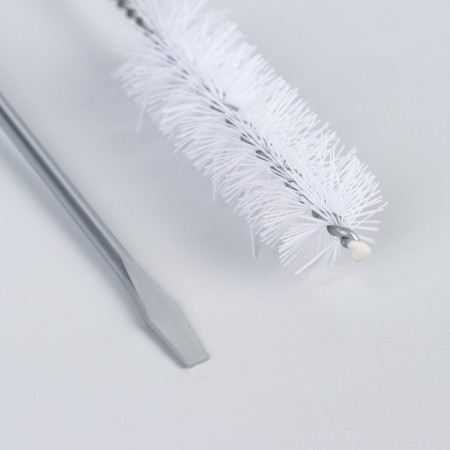 Service set for sewing machines, 3 items: screwdriver 2 pcs, brush-2