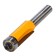 Clesteric Encor Prof 46163, straight, on wood, d = 8 mm, 12.7 x 26 mm