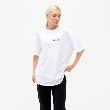 President T -shirt, size m, white color-8